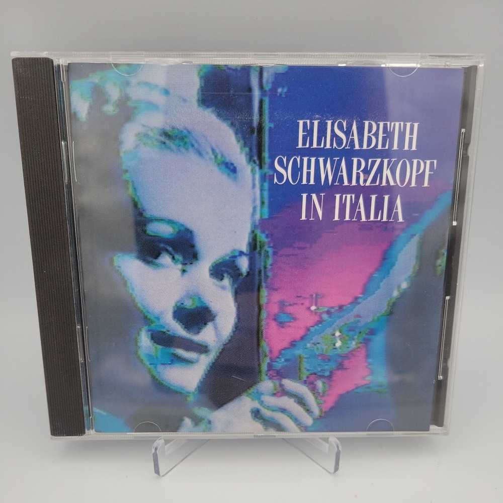 Elisabeth Schwarzkopf In Italia CD 1987 Classical Opera Soprano Italy Import